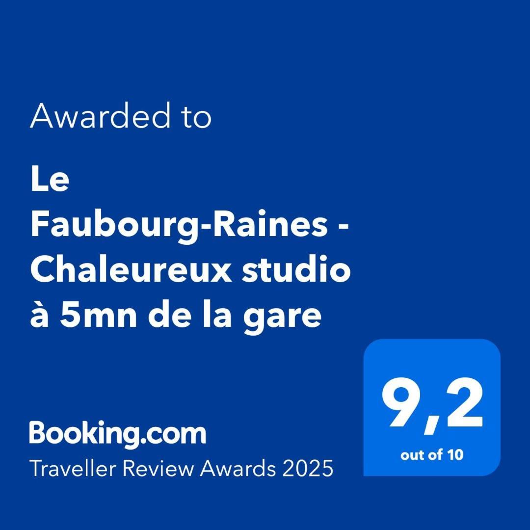 Le Faubourg-Raines - Chaleureux Studio A 5Mn De La Gare Дижон Экстерьер фото