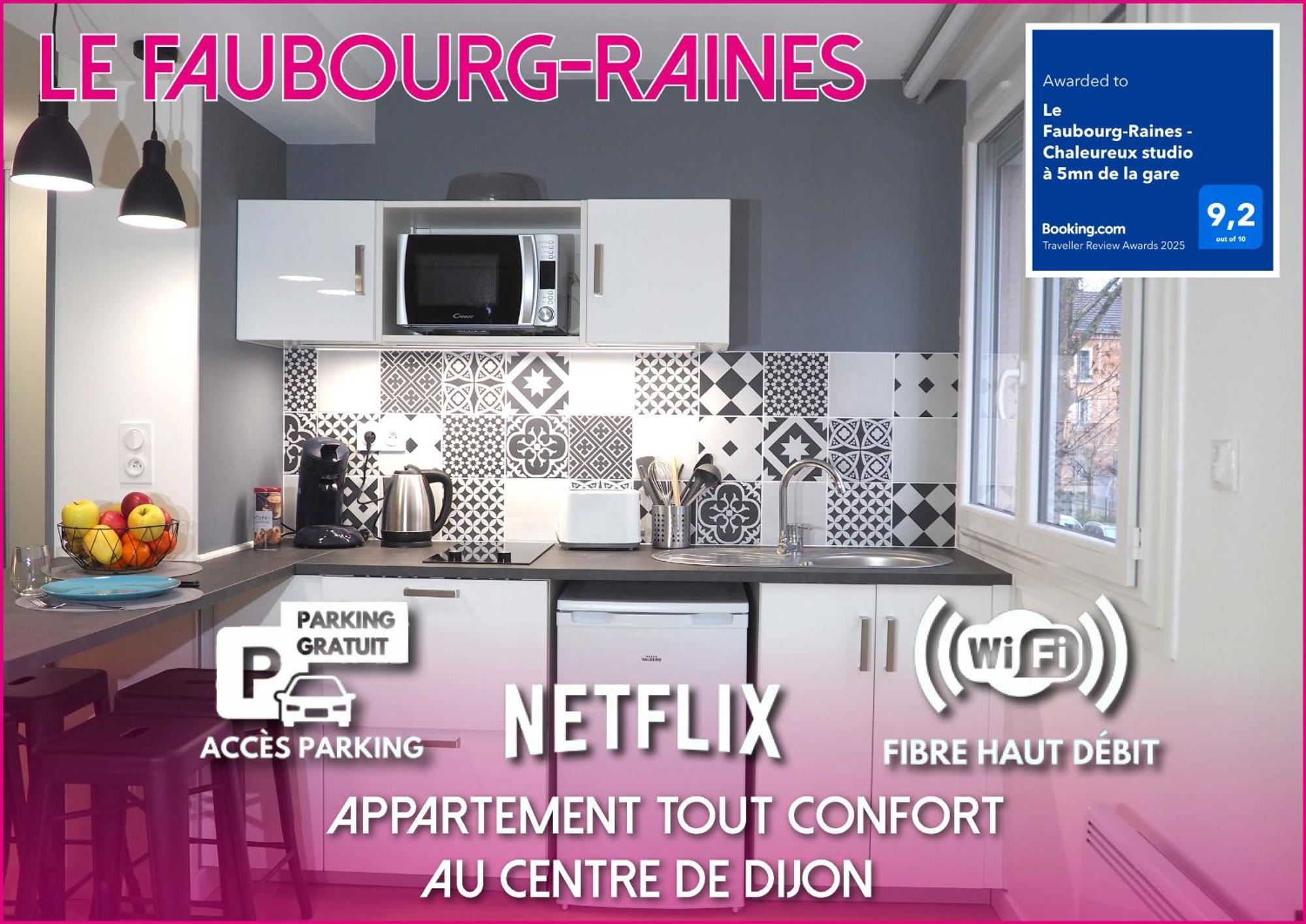Le Faubourg-Raines - Chaleureux Studio A 5Mn De La Gare Дижон Экстерьер фото